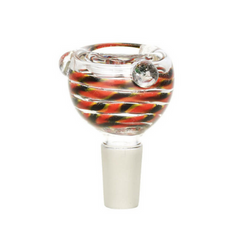 Glass on Glass Herb Slide Bowl- COLORS VARY-