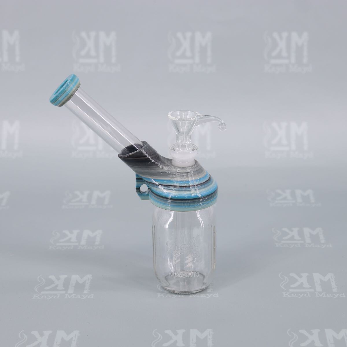 Mountain Range color of Wee Billy Bubbler No. 1 - Amazing 3D Printed Water Pipe by Kayd Mayd