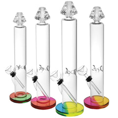 Apex Diamond Water Pipe | 11" | Colors Vary