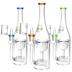 Pulsar Pass The Suds Bottle Dab Rig | 8.75" | 14mm F | Colors Vary