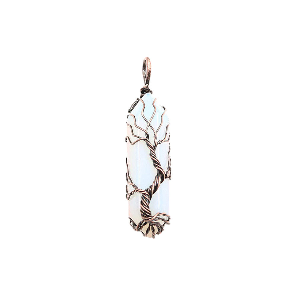 Tree Of Life Wire Wrapped Necklace | 19"