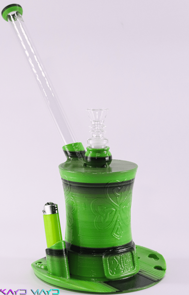 Shenannibis Side View - Amazing 3D Printed Water Pipe by Kayd Mayd..