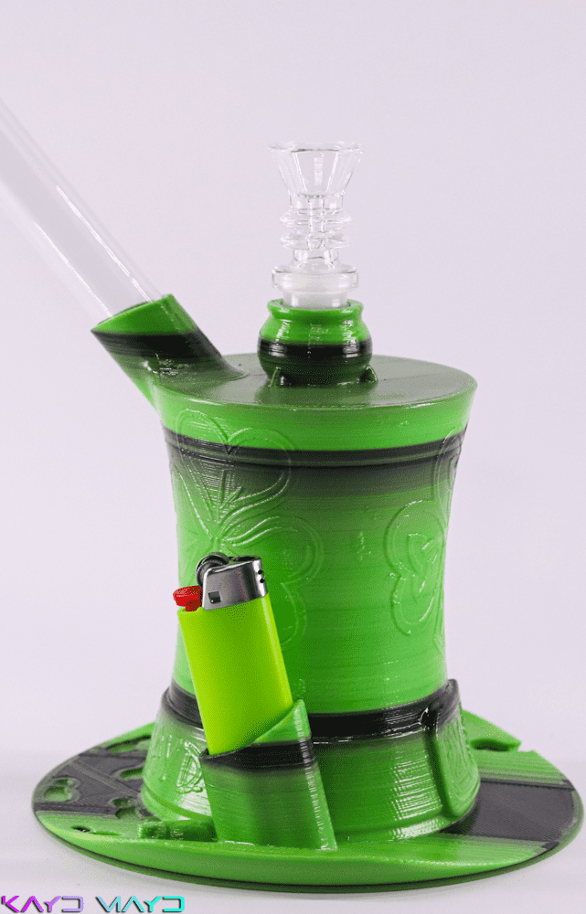 Shenannibis Close Up - Amazing 3D Printed Water Pipe by Kayd Mayd.
