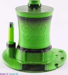Shenannibis Close Up 6 - Amazing 3D Printed Water Pipe by Kayd Mayd.