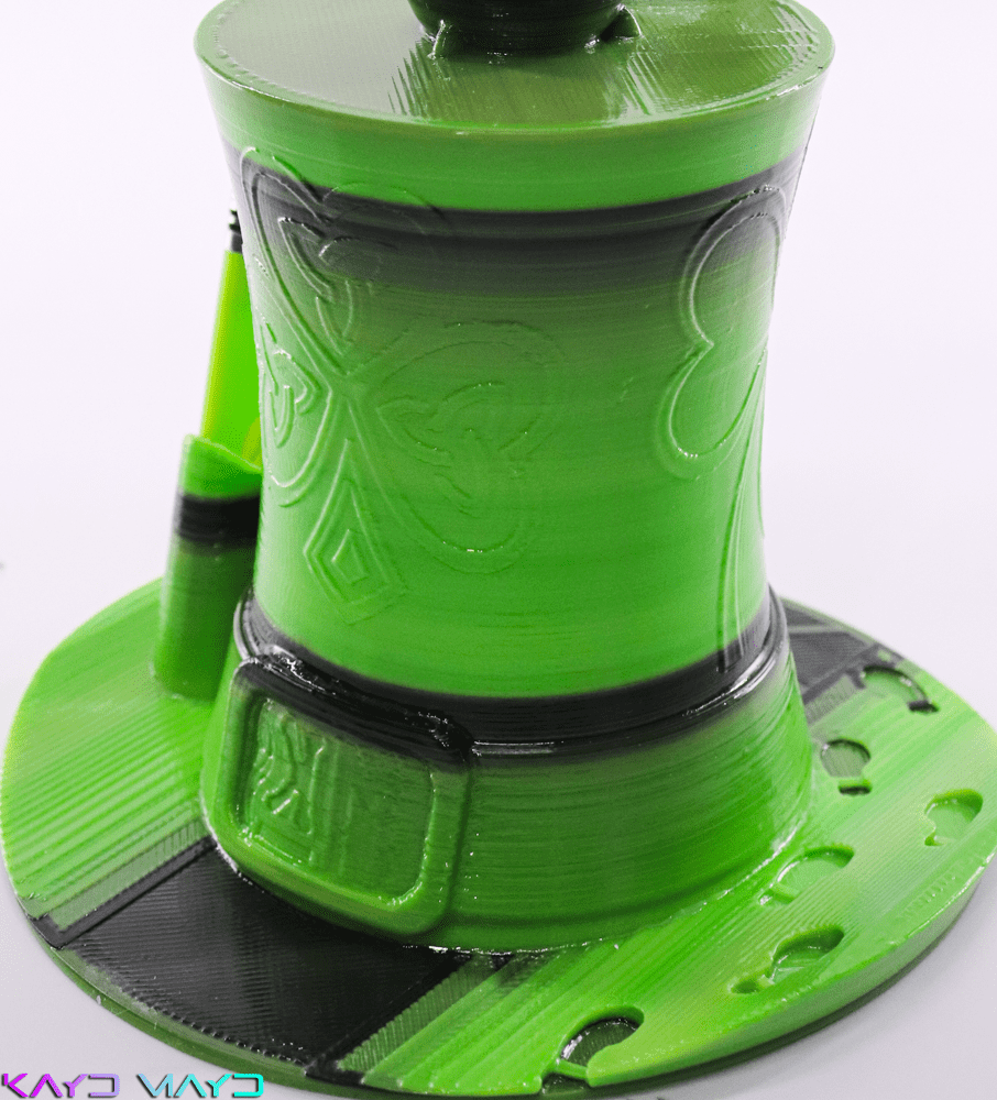 Shenannibis Close Up 7 - Amazing 3D Printed Water Pipe by Kayd Mayd.