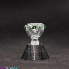 Bubble Bowl 14 mm Clear with 3 Colored Beads