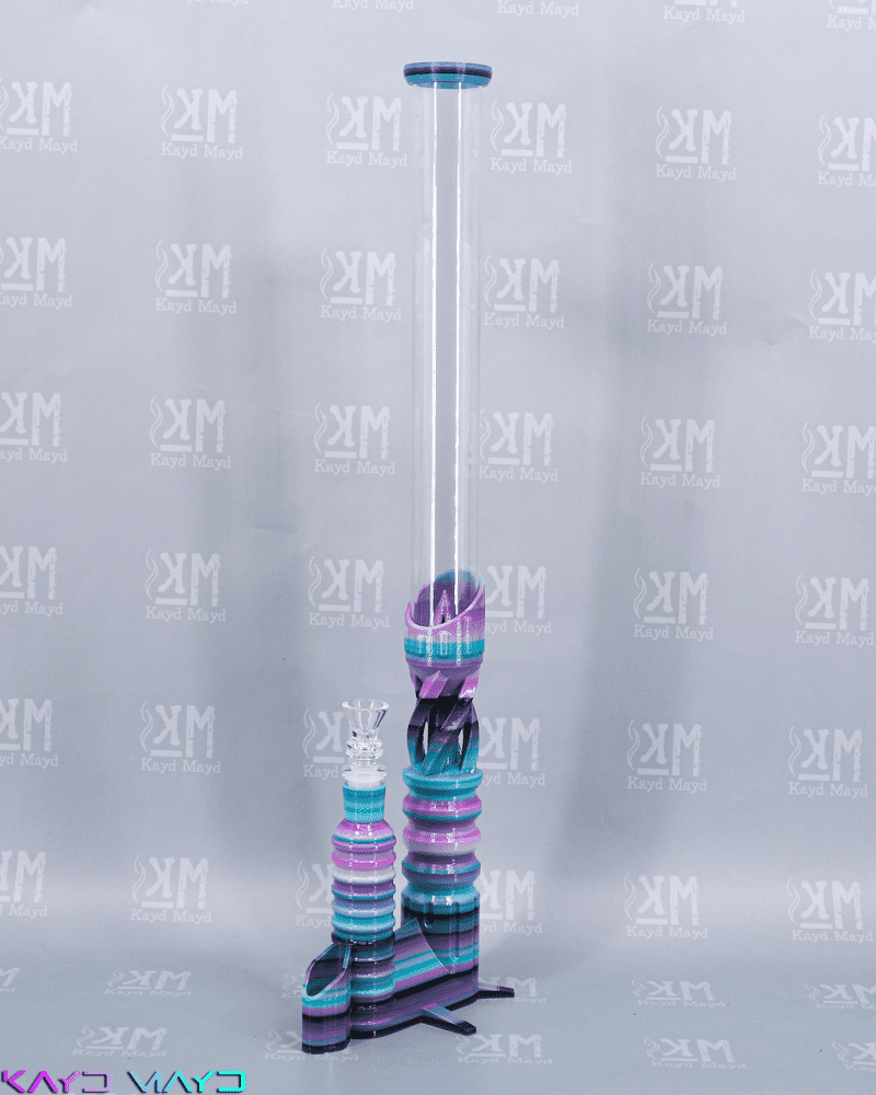 Mixed color of Aqua Saber - Amazing 3D Printed Water Pipe by Kayd Mayd