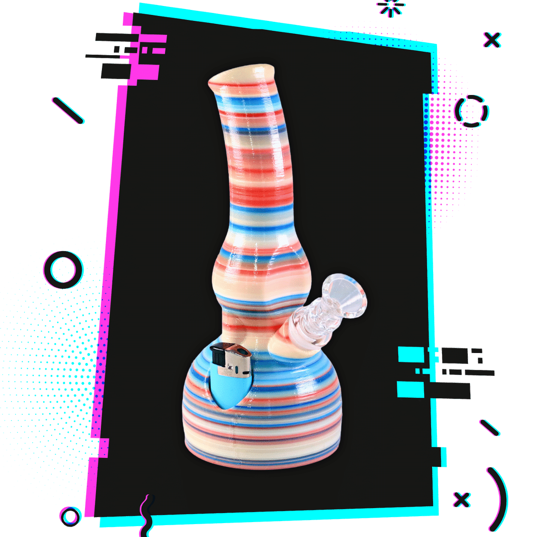 The Gonzo I 9" Shatterproof Water Pipe