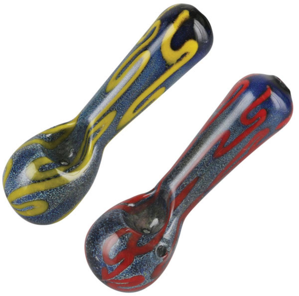 Inside Out Glass Spoon Pipe