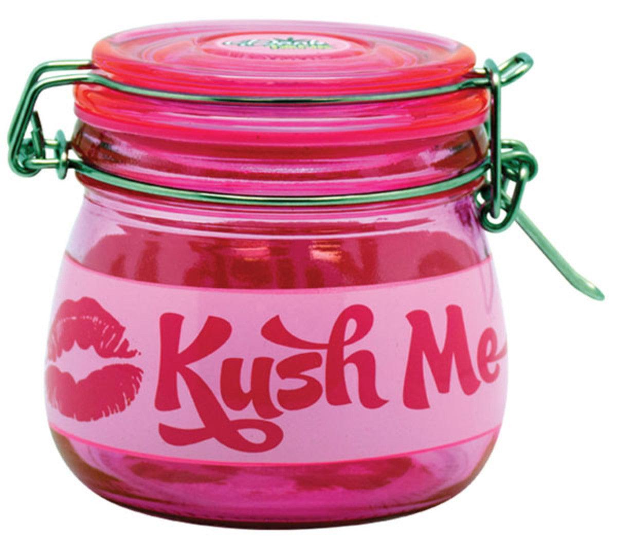 Kush Me Glass Storage Jar