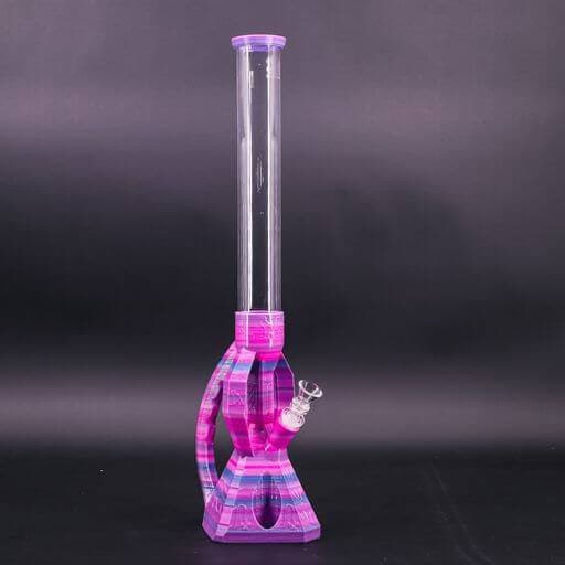 Kayd Mayd: 3D Printed Water Pipes - Kleopatra - Electric Purple