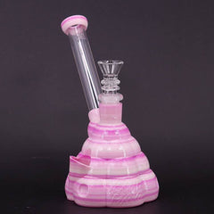 Crème De Pink color of Cotton Mouth - Amazing 3D Printed Water Pipe by Kayd Mayd