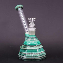 Mint Chocolate Chip color of Cotton Mouth - Amazing 3D Printed Water Pipe by Kayd Mayd