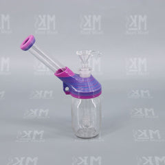 Electric Purple color of Wee Billy Bubbler No. 1 - Amazing 3D Printed Water Pipe by Kayd Mayd