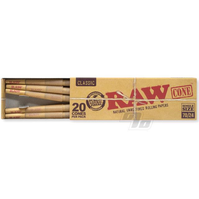 RAW Classic Single Size Cones 20PK